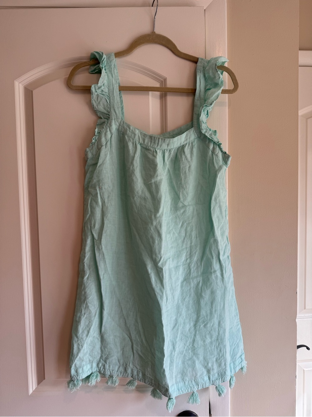 Vineyard Vines Mint Ruffle Coverup Size S
